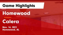 Homewood  vs Calera  Game Highlights - Nov. 16, 2021
