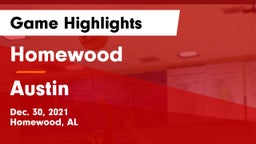 Homewood  vs Austin  Game Highlights - Dec. 30, 2021