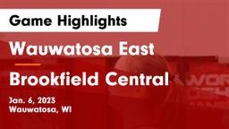 Wauwatosa East  vs Brookfield Central  Game Highlights - Jan. 6, 2023