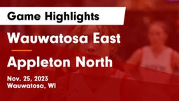 Wauwatosa East  vs Appleton North  Game Highlights - Nov. 25, 2023