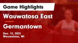Wauwatosa East  vs Germantown  Game Highlights - Dec. 12, 2023
