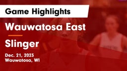 Wauwatosa East  vs Slinger  Game Highlights - Dec. 21, 2023