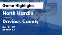 North Hardin  vs Daviess County  Game Highlights - Dec. 21, 2021