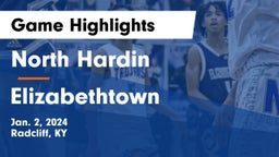 North Hardin  vs Elizabethtown  Game Highlights - Jan. 2, 2024