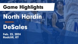 North Hardin  vs DeSales  Game Highlights - Feb. 23, 2024