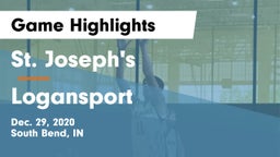 St. Joseph's  vs Logansport  Game Highlights - Dec. 29, 2020