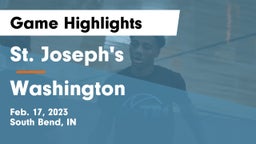 St. Joseph's  vs Washington  Game Highlights - Feb. 17, 2023