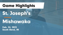 St. Joseph's  vs Mishawaka  Game Highlights - Feb. 24, 2023