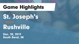 St. Joseph's  vs Rushville  Game Highlights - Dec. 28, 2019