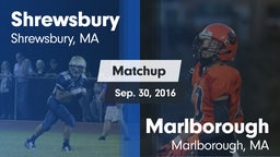Matchup: Shrewsbury High vs. Marlborough  2016