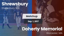 Matchup: Shrewsbury High vs. Doherty Memorial  2017