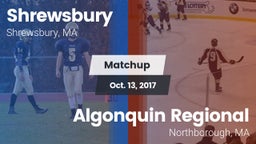 Matchup: Shrewsbury High vs. Algonquin Regional  2017