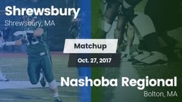 Matchup: Shrewsbury High vs. Nashoba Regional  2017
