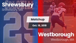Matchup: Shrewsbury High vs. Westborough  2018