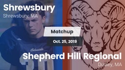 Matchup: Shrewsbury High vs. Shepherd Hill Regional  2019