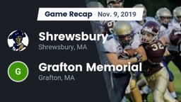 Recap: Shrewsbury  vs. Grafton Memorial  2019