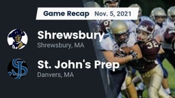 Recap: Shrewsbury  vs. St. John's Prep 2021