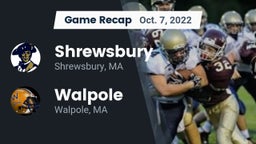 Recap: Shrewsbury  vs. Walpole  2022