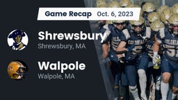 Recap: Shrewsbury  vs. Walpole  2023