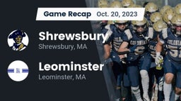 Recap: Shrewsbury  vs. Leominster  2023