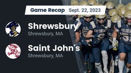 Recap: Shrewsbury  vs. Saint John's  2023