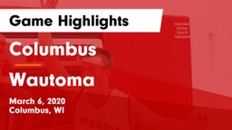 Columbus  vs Wautoma  Game Highlights - March 6, 2020