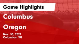Columbus  vs Oregon  Game Highlights - Nov. 30, 2021