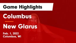 Columbus  vs New Glarus  Game Highlights - Feb. 1, 2022