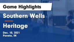 Southern Wells  vs Heritage  Game Highlights - Dec. 10, 2021