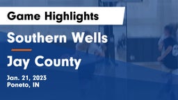 Southern Wells  vs Jay County  Game Highlights - Jan. 21, 2023