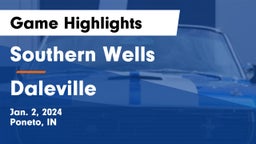 Southern Wells  vs Daleville Game Highlights - Jan. 2, 2024