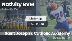 Matchup: Nativity BVM High vs. Saint Joseph's Catholic Academy 2017