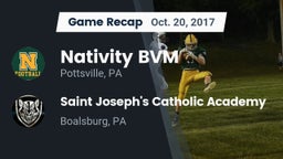 Recap: Nativity BVM  vs. Saint Joseph's Catholic Academy 2017