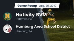 Recap: Nativity BVM  vs. Hamburg Area School District 2017