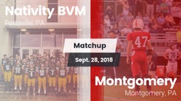 Matchup: Nativity BVM High vs. Montgomery  2018