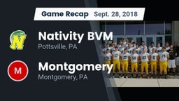 Recap: Nativity BVM  vs. Montgomery  2018