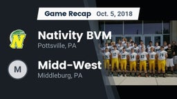 Recap: Nativity BVM  vs. Midd-West  2018