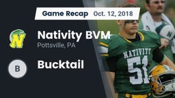 Recap: Nativity BVM  vs. Bucktail 2018