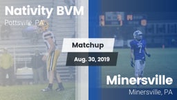 Matchup: Nativity BVM High vs. Minersville  2019