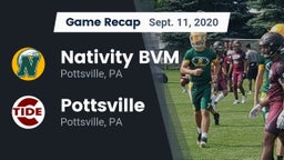 Recap: Nativity BVM  vs. Pottsville  2020