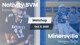 Matchup: Nativity BVM High vs. Minersville  2020