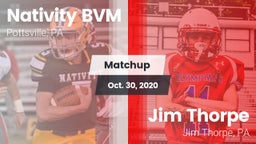 Matchup: Nativity BVM High vs. Jim Thorpe  2020