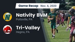 Recap: Nativity BVM  vs. Tri-Valley  2020