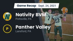 Recap: Nativity BVM  vs. Panther Valley  2021