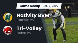 Recap: Nativity BVM  vs. Tri-Valley  2022