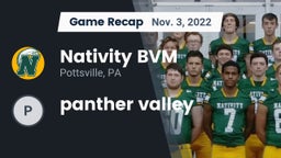 Recap: Nativity BVM  vs. panther valley 2022