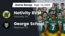 Recap: Nativity BVM  vs. George School 2023
