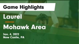 Laurel  vs Mohawk Area  Game Highlights - Jan. 4, 2022