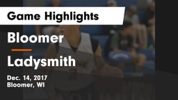 Bloomer  vs Ladysmith  Game Highlights - Dec. 14, 2017