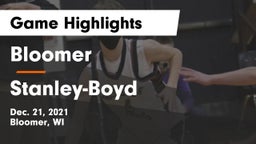 Bloomer  vs Stanley-Boyd  Game Highlights - Dec. 21, 2021